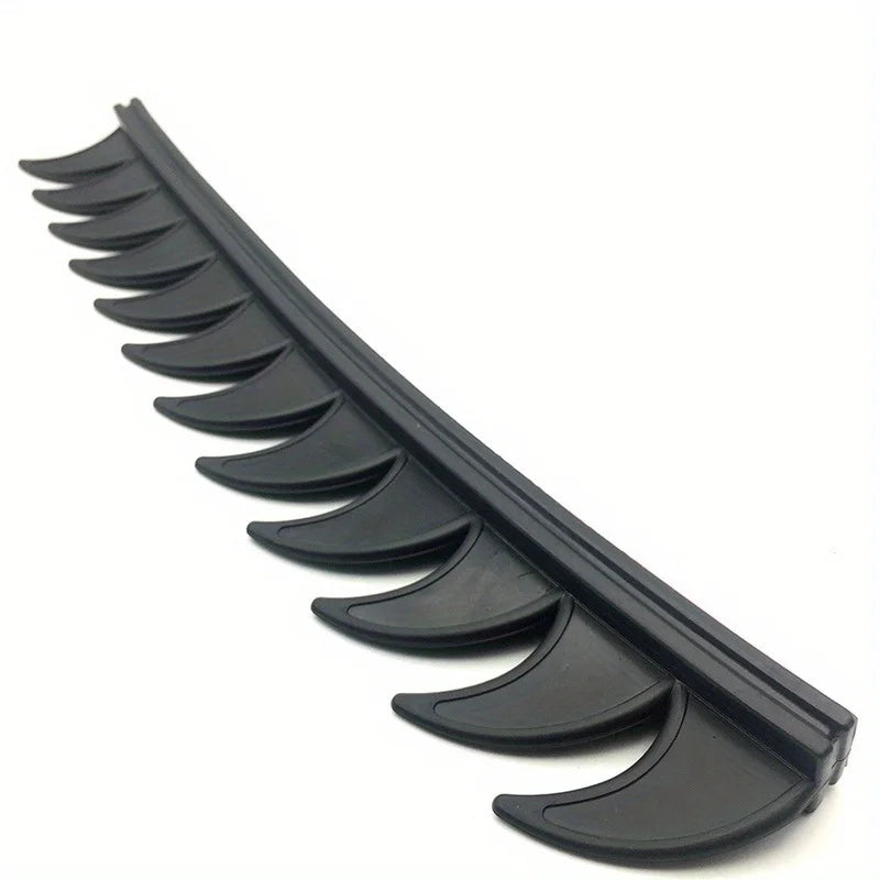 1Pc Rubber Dirt Biker Motocross Mohawk Biker Helmet Mohawks Spikes Motorcycle Helmet Mohawk Sticker（ 5 Color Reflective ）