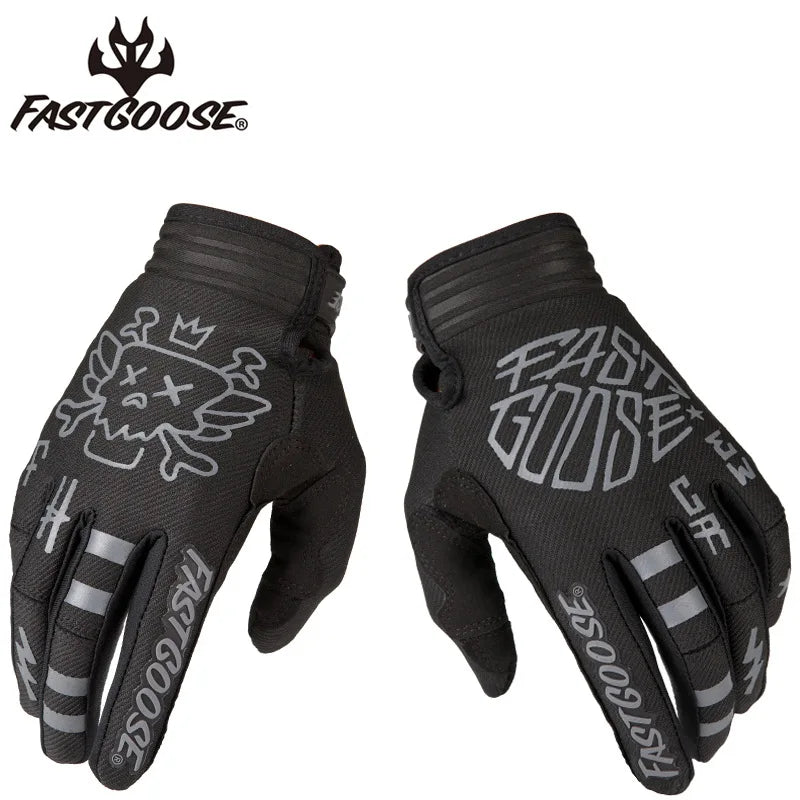 FASTGOOSE Summer Riding Touch Screen Unisex Motorcycle Gloves bike Anti-Slip Accessories Finger Biker Cycling  Glove for ATV MTB