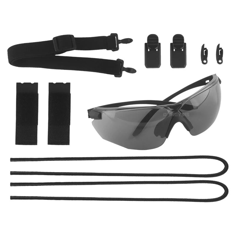 Tactical Glasses Hiking Cycling Motorcycle Windproof Riding Eyewear Outdoor Hunting CS Airsoft Shooting Protection Goggles