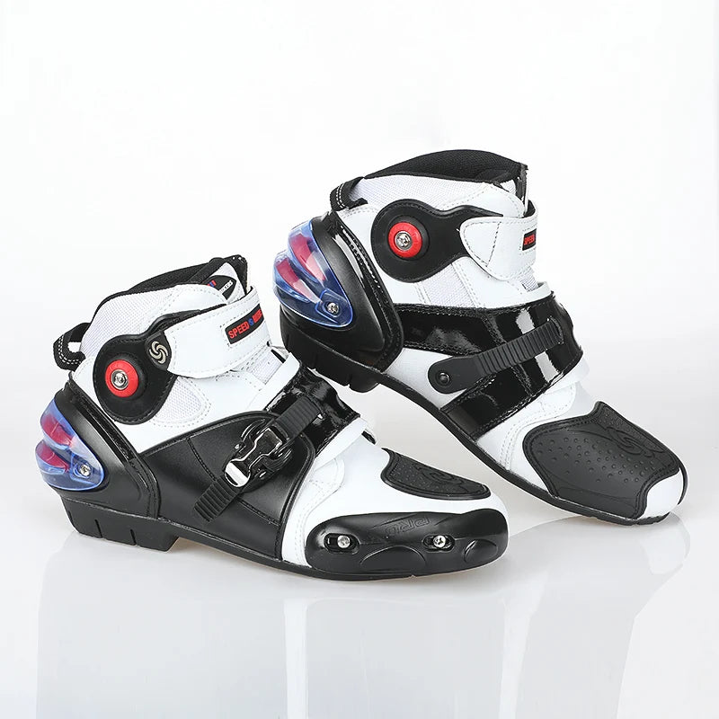 Riding Tribe Motorcycle Boots for Men Motocross Racing Boots Motorbike Shoes To Protect Motorcyclists Botas Moto B1001 B1002