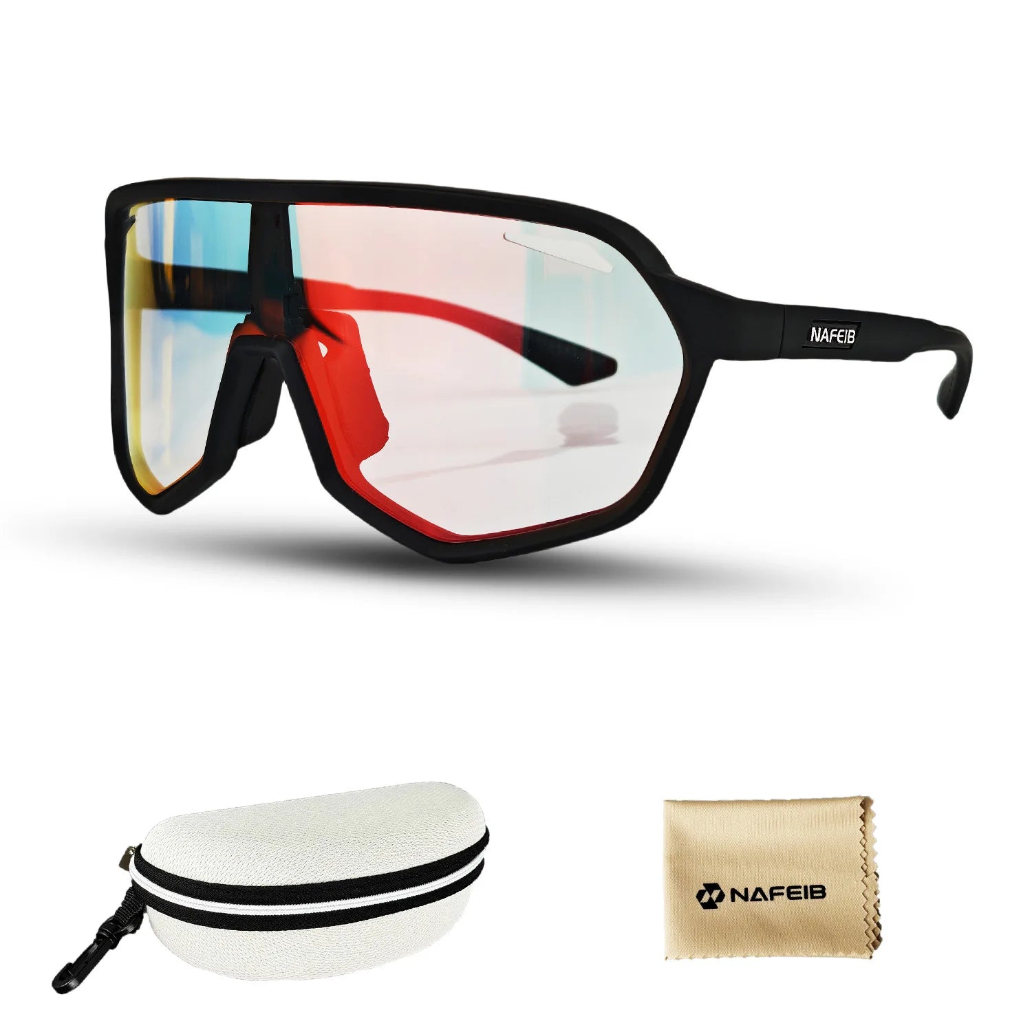 Automatic Photochromic Cycling Glasses Motorcycle Bike Riding Outdoor Sport Cycling Sunglasses Men Women Hiking UV400 Goggles