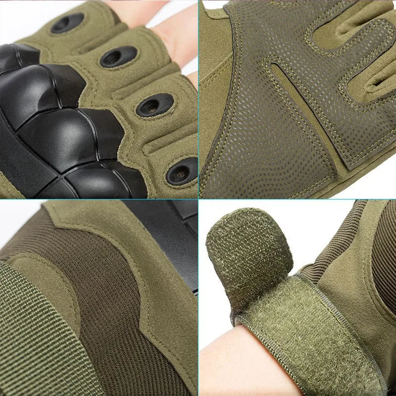 Motorcycle Gloves Touch Screen Motorbike Riding Summer Breathable Moto Full Finger Motocross Half Finger Guantes Gloves