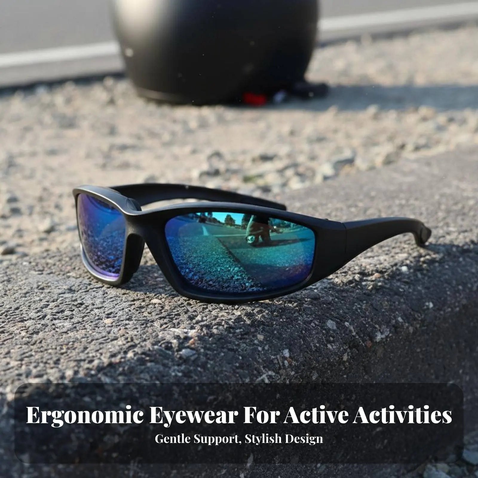 Foam Padded Riding Glasses Particles Proof Motorcycle Wind Goggles Windproof Motorcycle Sunglasses Protection for Driving