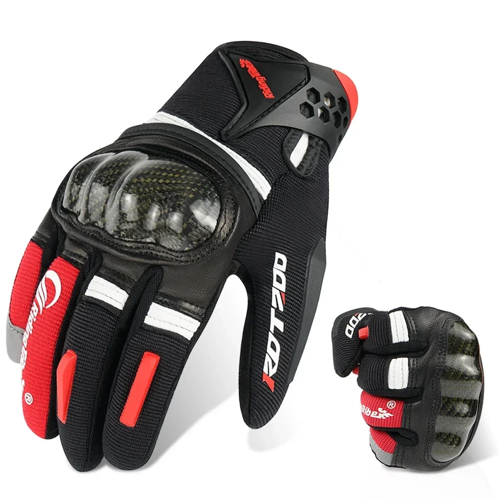 Men Women motorcycle gloves Moto touchscreen Dirtbike racing motorcyclist glove cycling riding bicycle motocross protector gear