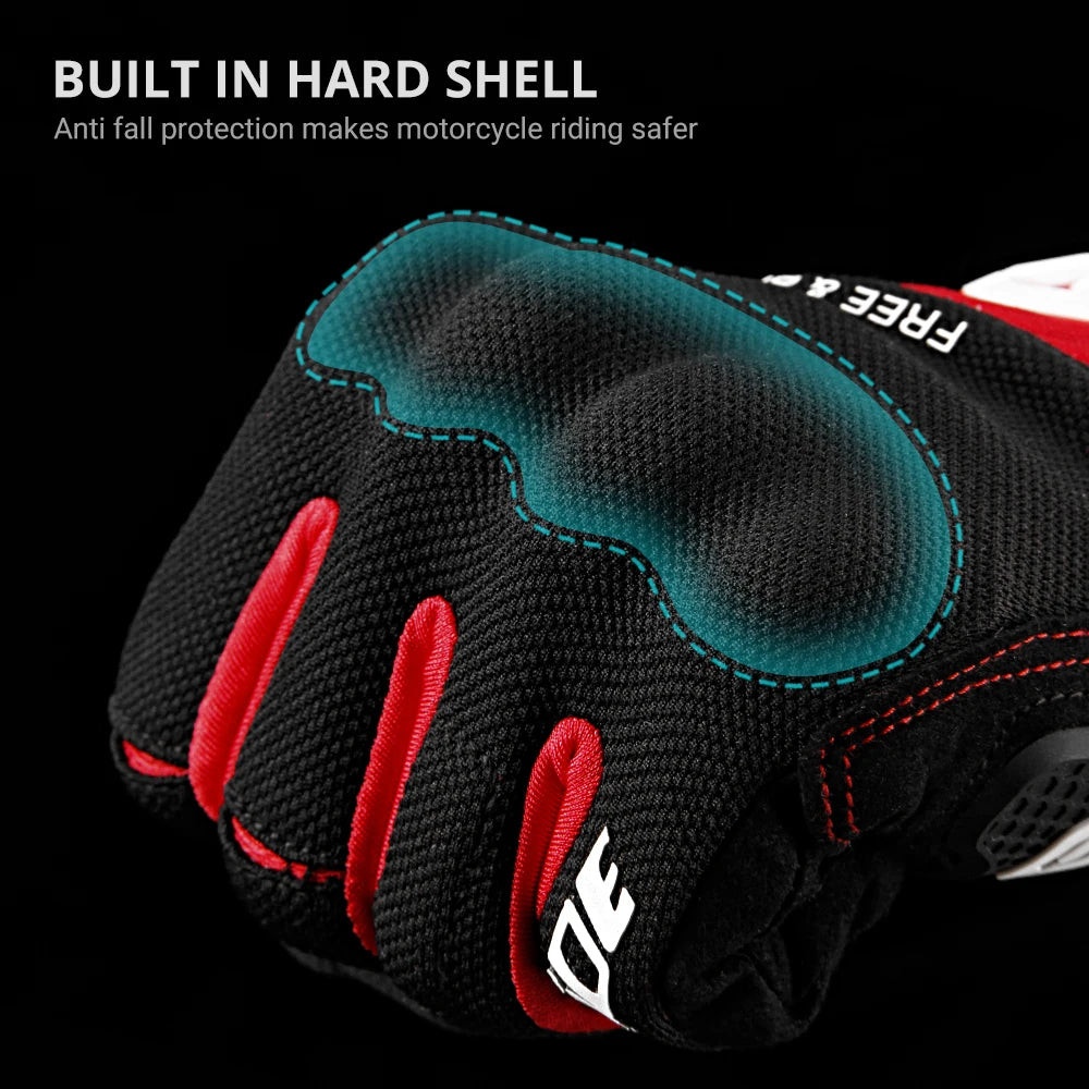Motorcycle Gloves Outdoor Moto Riding Gloves Men Women Motorbike Gloves Touch Screen Motocross Full Finger Racing Gloves M-2XL