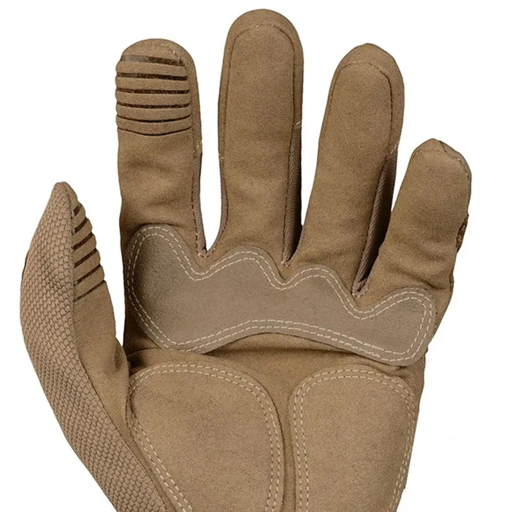 Best Rubber Guard Functional Glove For Men Touchscreen Compatible Motorcycle Riding Hunting Outdoor Activities With LOW MOQ