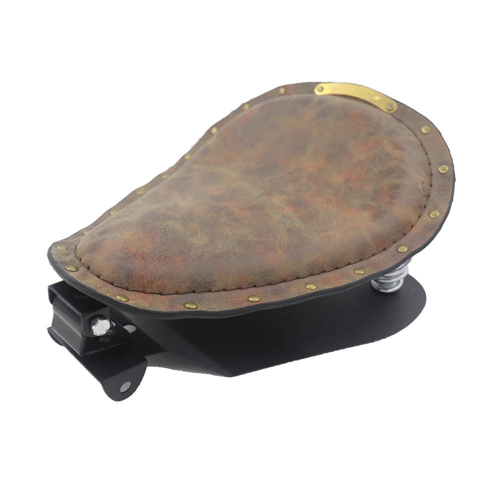 Universal Moto Bobber Motorcycle Solo Seat Chopper Saddle Vintage Cushion Parts For Harley Davidson Iron 883 Sportster Softail