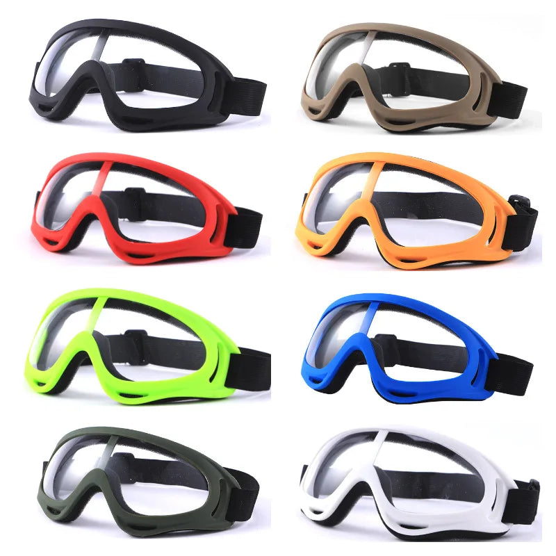 Cross-border X400 goggles motorcycle riding glasses, bicycle outdoor goggles windproof sand ski goggles mask