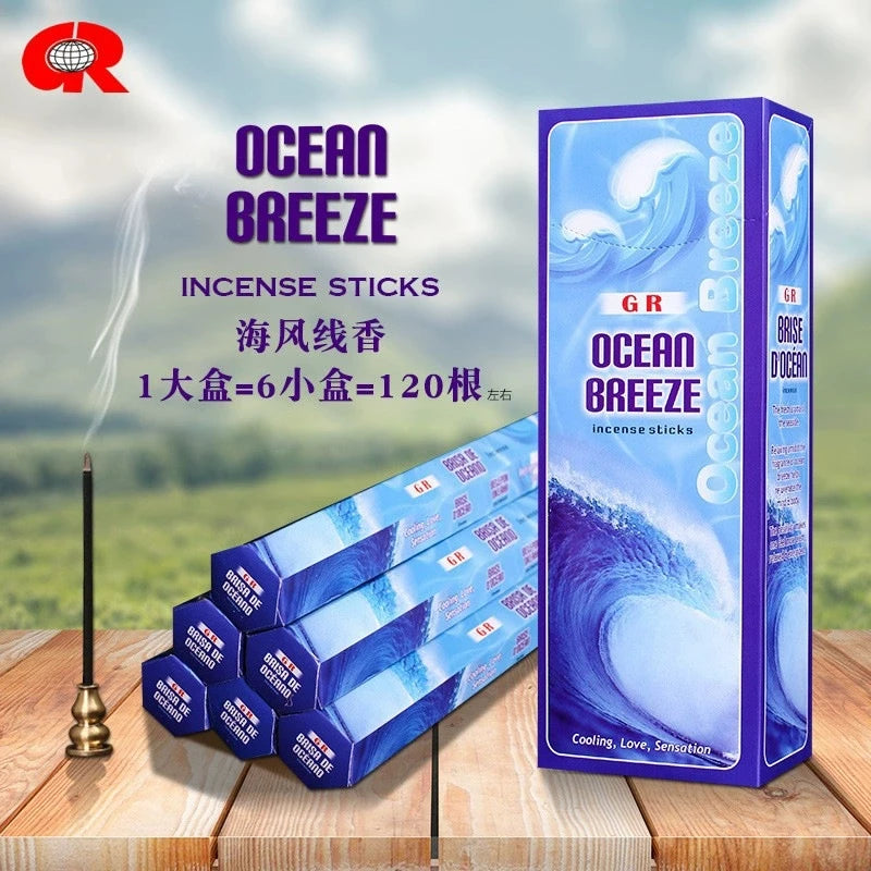 T68 20Pcs India Incense Sticks - Handmade Sandalwood/Lavender/Lemon Aromatherapy Sticks for Meditation