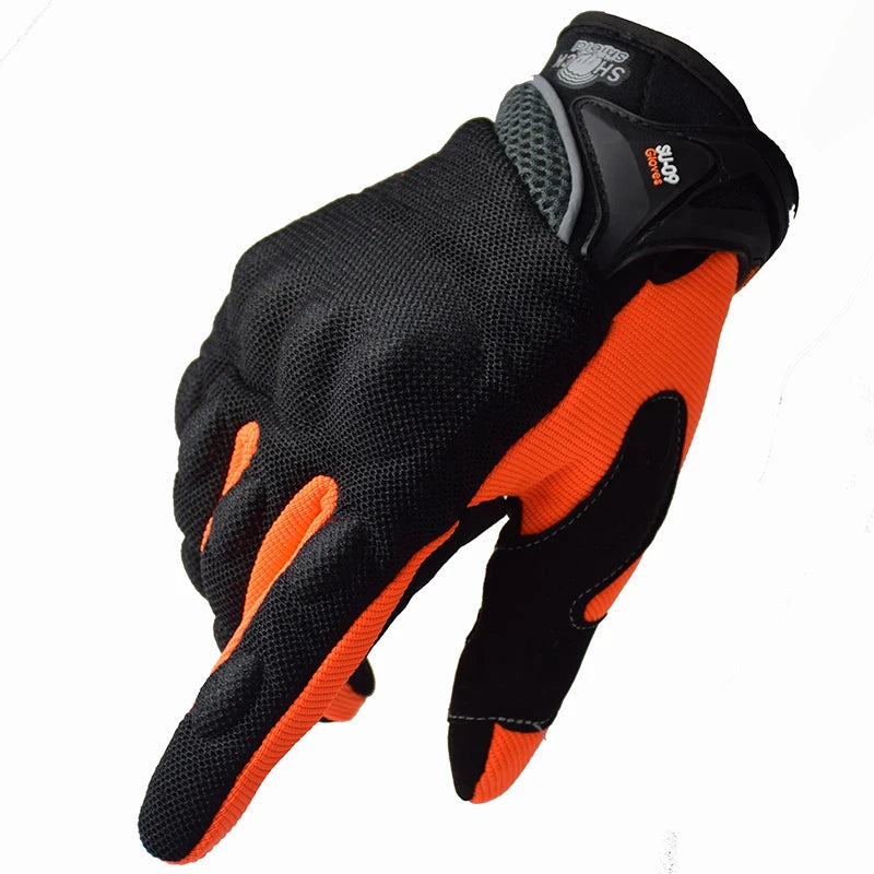SUOMY Summer Motorcycle Gloves Touch Screen Full Finger Racing/Climbing/Cycling/Riding Sport Windproof Motocross Gloves Luvas