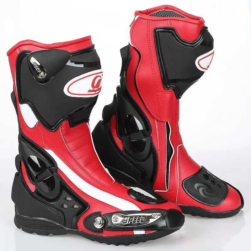 Riding Tribe Motorcycle Boots for Men Motocross Racing Boots Motorbike Shoes To Protect Motorcyclists Botas Moto B1001 B1002