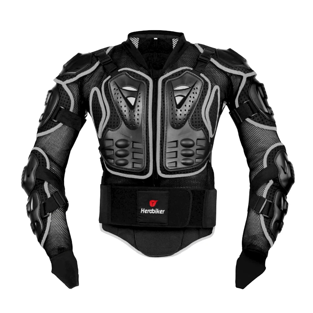 New Men's Motorcycle Jackets Full Body Armor Protection Jackets Motocross Enduro Racing Moto Protective Equipment Clothes S-5XL