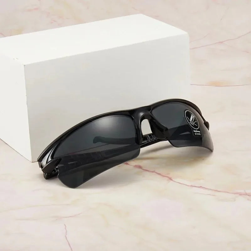 Men Protective Glasses Anti-glare for Driving Goggles Glasses Outdoor Sports Riding Motorcycle Sunglasses UV400 Eyewear