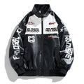 Leather Jacket Men Motocycle Faux Leather Coat PU Moto Bike Jackets Hip Hop High Street Fashion Pilot Men's Clothing Top