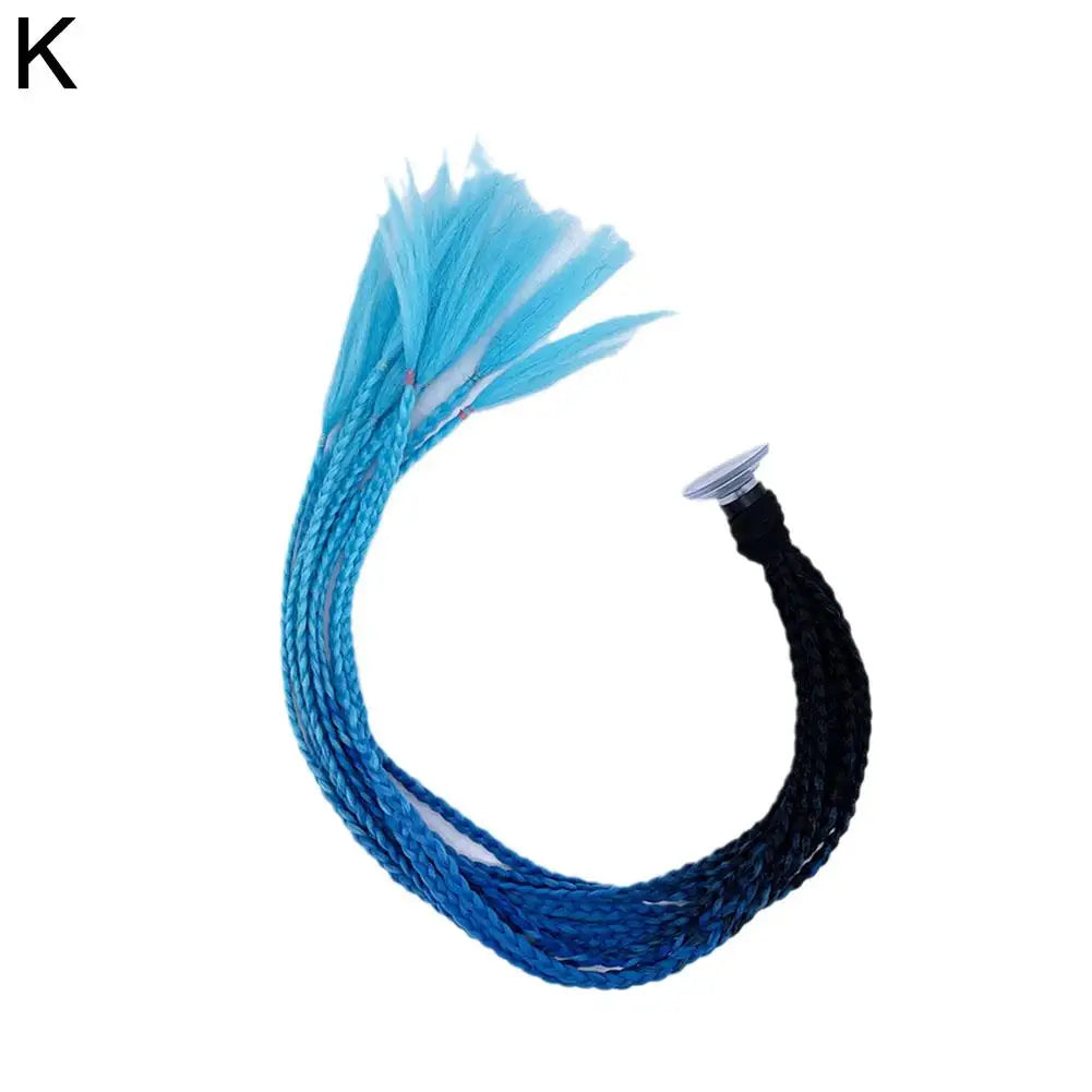 Helmet Braids Pigtails Motorcycle Helmet Braid Ponytail Motorbike Riding Helmet Pigtails Braids For Women Men Children