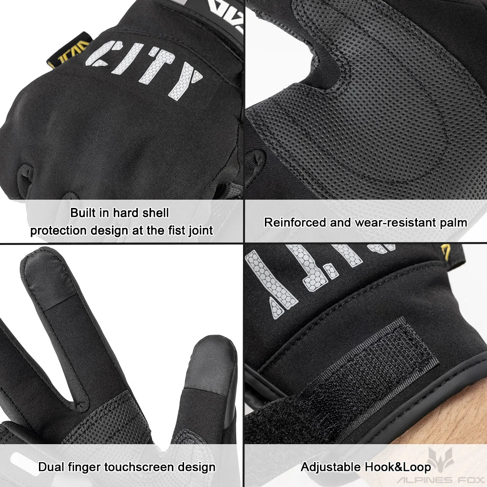 Spring Autumn New Motorcycle Gloves Windproof Motocross Riding Gloves Men Women Full Finger Touch Screen Moto Biker Glove