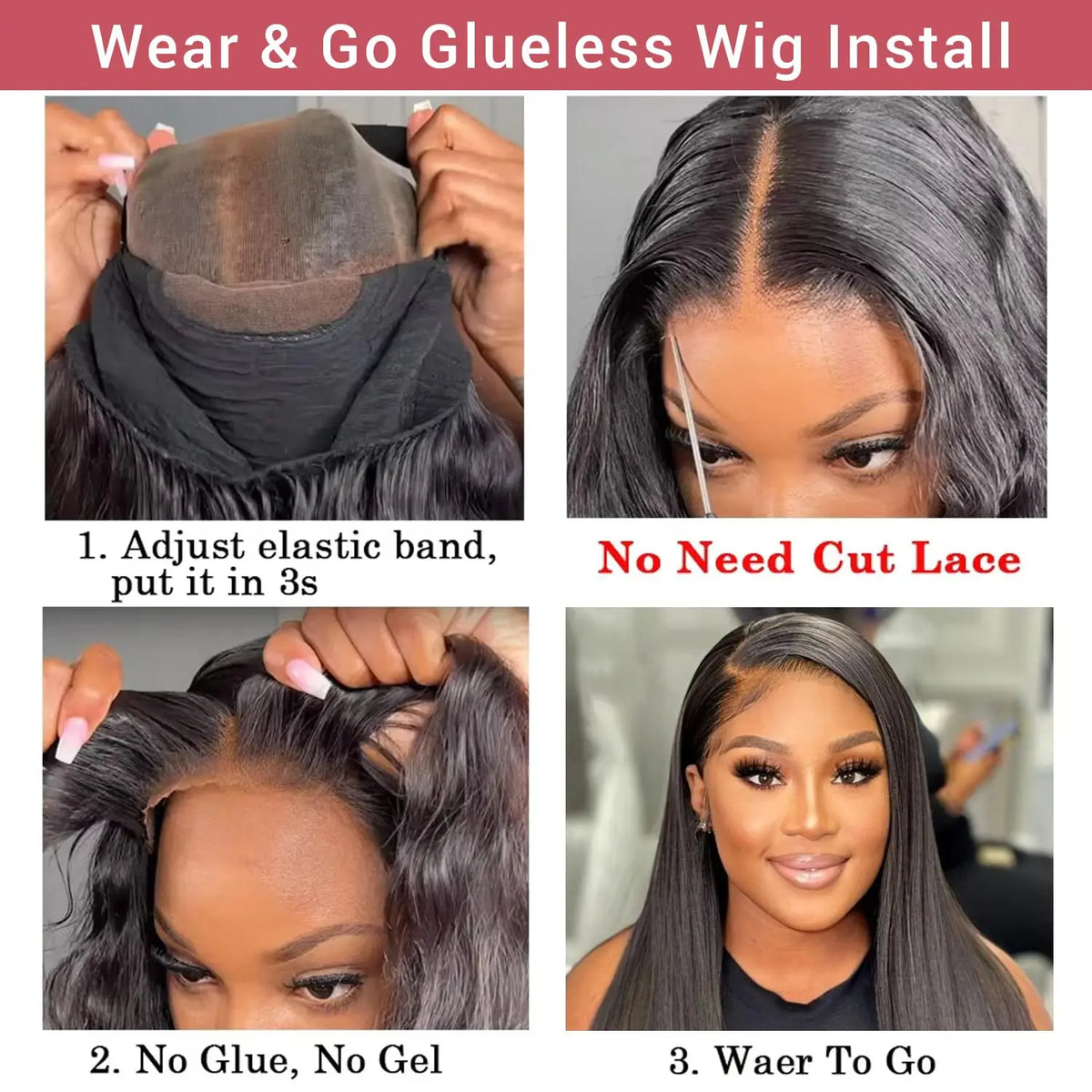40 42 Inch Straight Human Hair Wigs 13x4 13x6 HD Lace Frontal Wigs For Women Glueless Bone Straight Lace Front Human Hair Wigs