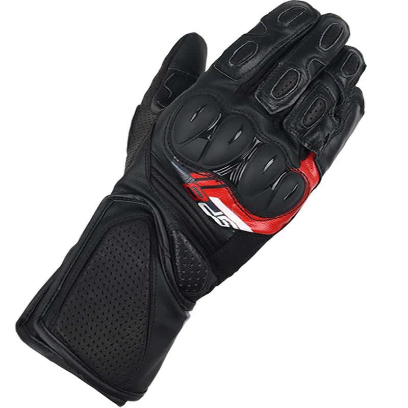 7 Color Two-X Gp Pro Sp-8 V3 Motorcycle Motocross Scooter ATV Bike Riding Full Finger Protective Motorbike Racing Leather Gloves