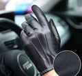 Touch Screen Car Gloves Breathable Full Finger Leather Gloves Moto Motocross Outdoor Sports Gloves Non-slip Car Driving Gloves