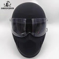 High Strength Fiberglass Classic Retro Full Face Helmet, for Harley Motorcycle and Cruise Motorcycle Protection Helmets