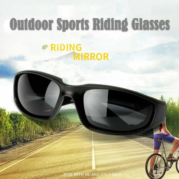 1 pairs Motorcycle Sports Biker Riding Glasses Wind Resistant Eye Protection Sports Goggles Cycling
