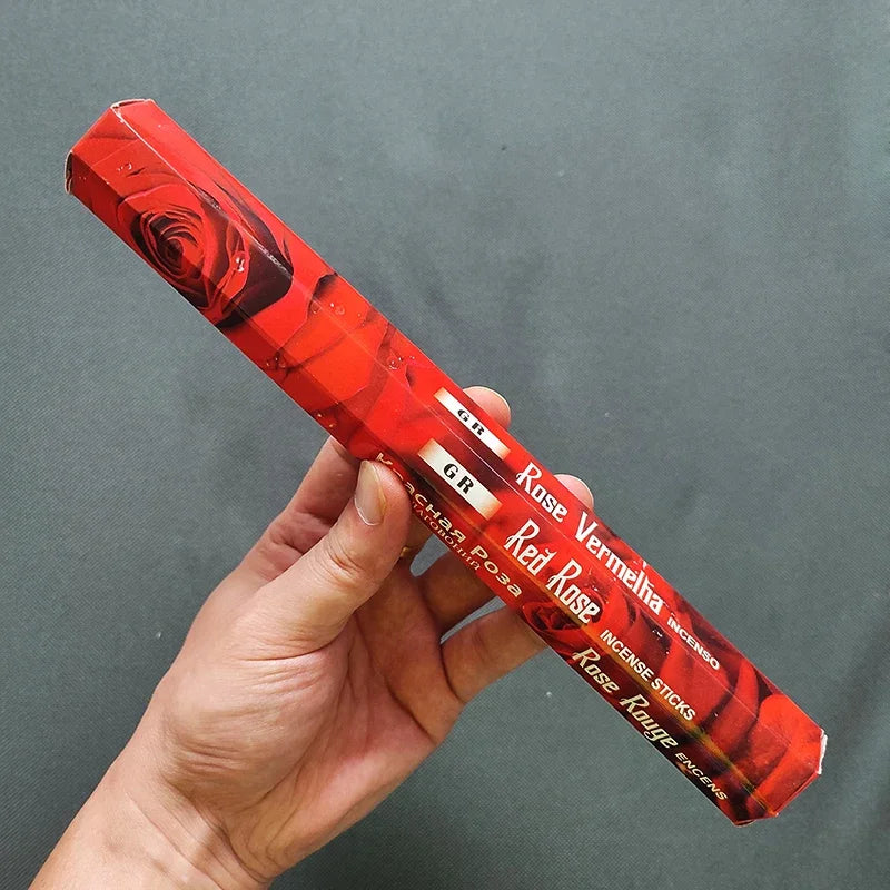 Y 20 Sticks Indian Incense White Sage Meditation Lavender Yoga Sea Breeze Love Incense Purifying Air Deodorization Aromatherapy