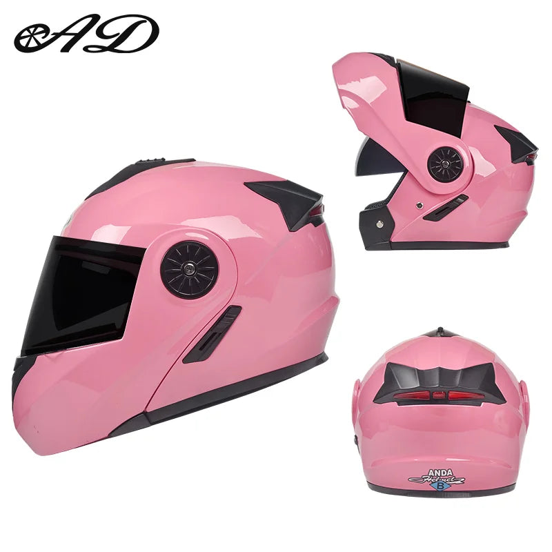 High Quality Unisex ABS Modular Portable Motorcycles Motocross Helmet New Generation Cascos Para Moto Motorbike Helmets Factory