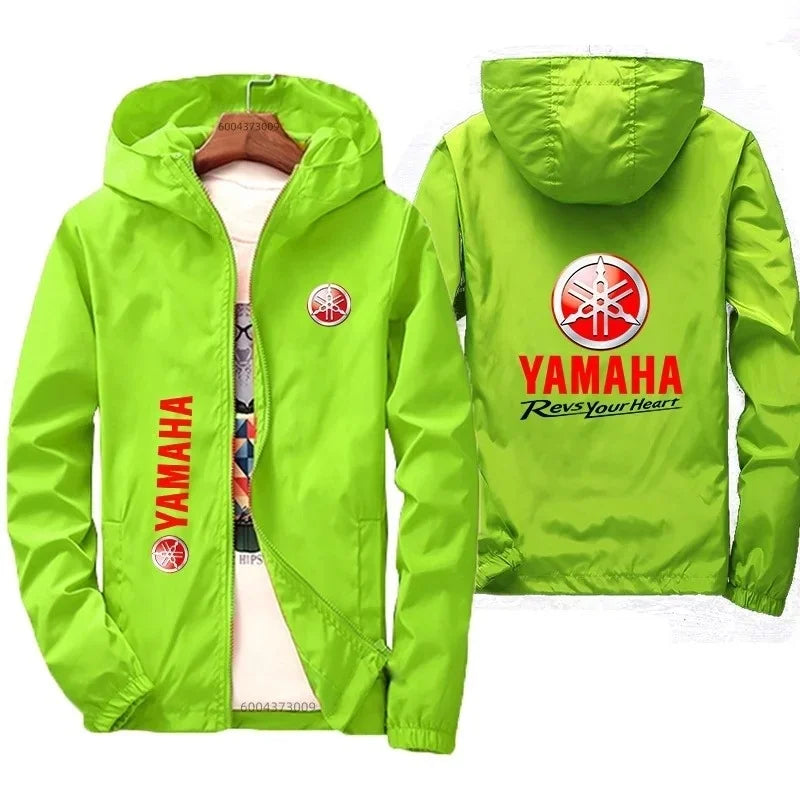 Yamaha Men's Windproof Motorcycle Jacket 2026 Spring Autumn Outdoor Leisure Off-Road Bicycle Riding Vest for Men