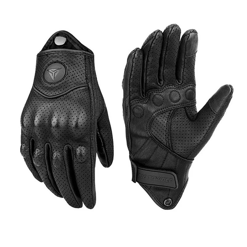 Motorcycle Gloves Men Women Moto Leather Gloves Cycling Winter Gloves Motorbike Motorcross ATV Motor Gloves Breathable Gloves