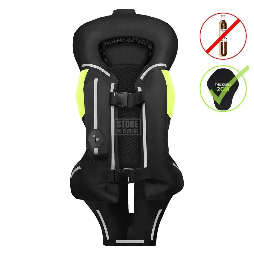 Motorcycle Jacket Motorcycle Air Bag Vest Reflective Motocross Racing Airbag Vest Moto Riding CE Protector Motorcycle Equipment