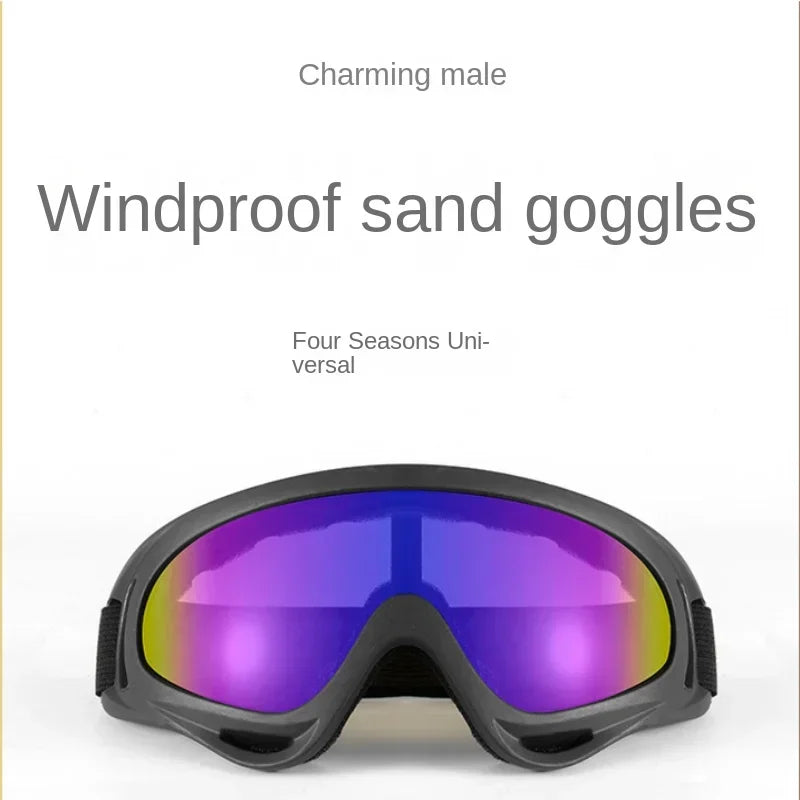 Night Vision Glasses for Car Drivers Outdoor Motorcycle Windproof Goggles For Riding a Sports Tactical Harley Mask Moto Glasses