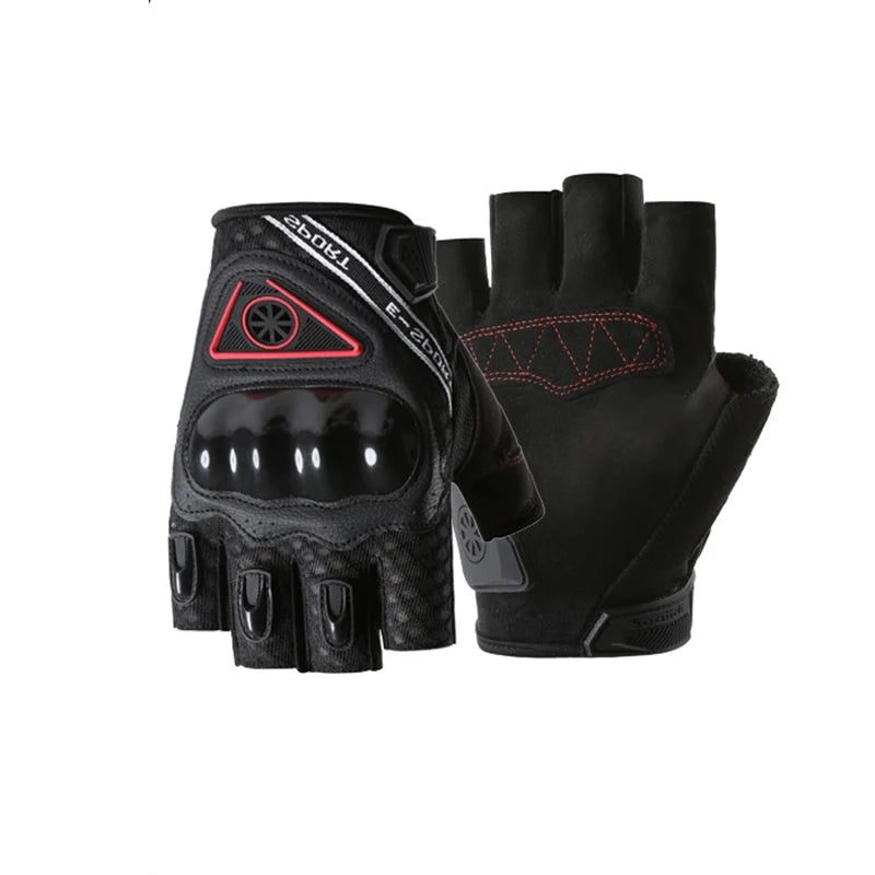 Motorcycle Protective Gloves for Unisex Breathable Anti Slip Touch Screen Gloves Outdoor Off-road Riding Wear-resistant Gloves