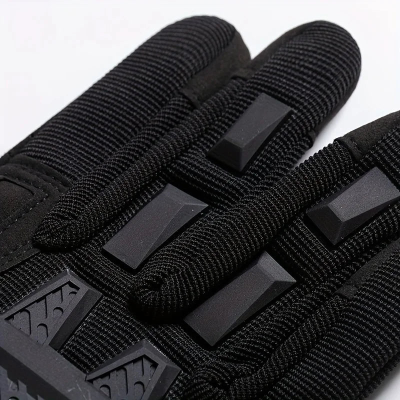 1 Pair Full Finger Tactical Gloves Touch Screen Mountaineering Motorcycle Riding Protective Gloves Outdoor Sport Special Forces