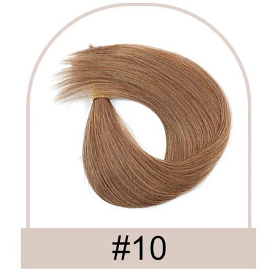 Women Topper Human Hair Straight Silk Top Human Hair Wigs Machine Made Clip in Remy Hair Toupee Silk Base Human Hair System Unit