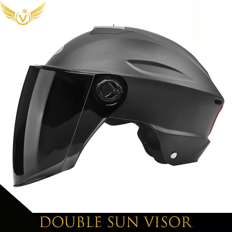Electric Scooter Helmet Summer V Chopper Motorcycle Helmets Safety Waterfall Soman Urban Articles Woman Men Moto Equipment