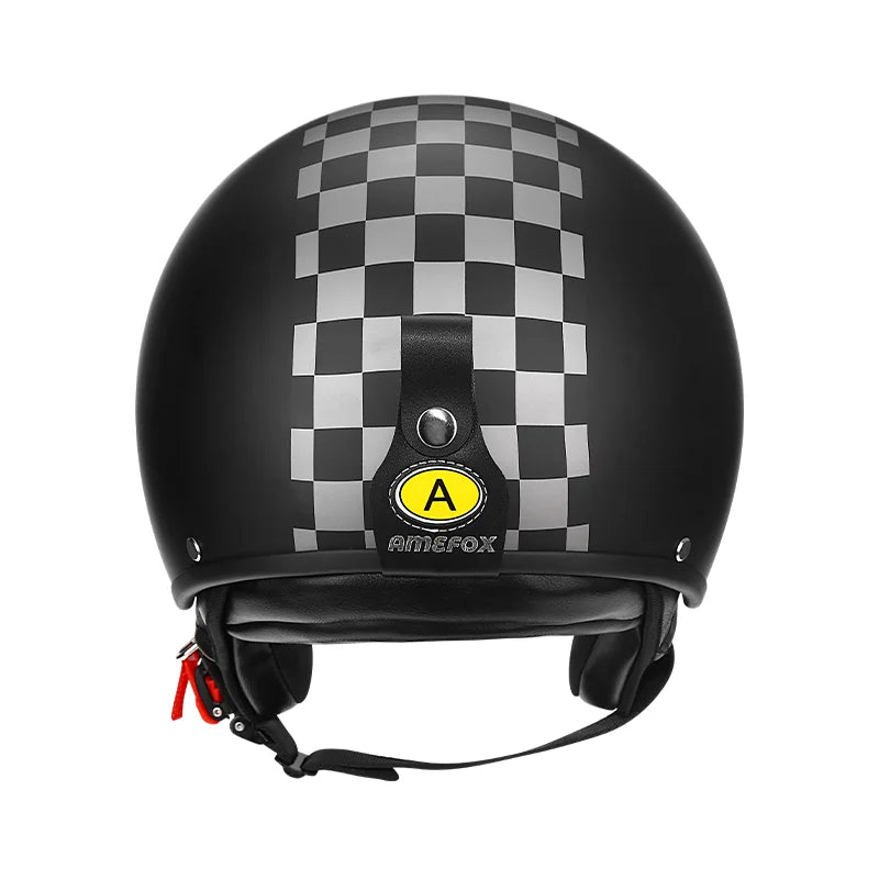 DOT Certified Universal 3/4 Open Face Motorcycle Helmet Advanced Technology for Maximum Comfort for Adult Long Rides All Seasons