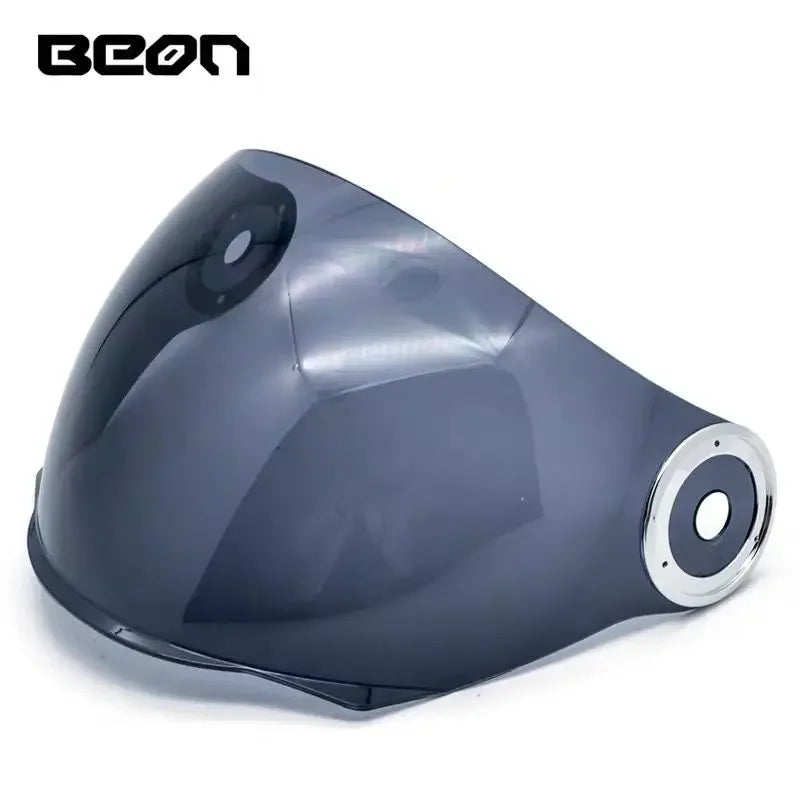 Beon Motorcycle Helmet ECE Certification Winter Warm Retro Half Cap Helmet Electric Vehicle Safety Helmet for All Seasons