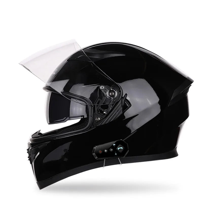 JieKai motorcycle helmet motocross full helmet with Bluetooth earphones for men women all season casco moto cascos para moto