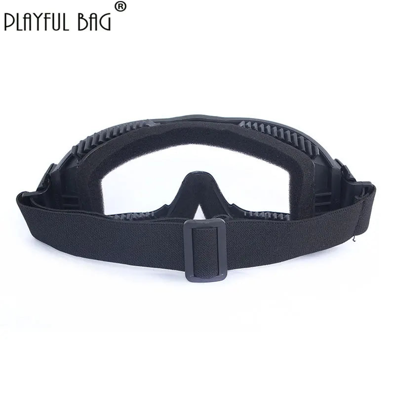 Alpha Tactical Goggles Wind-proof Glasses Eye Protection Airsoft Paintball Outdoor Riding Sports Goggles Motorcycle QG249S