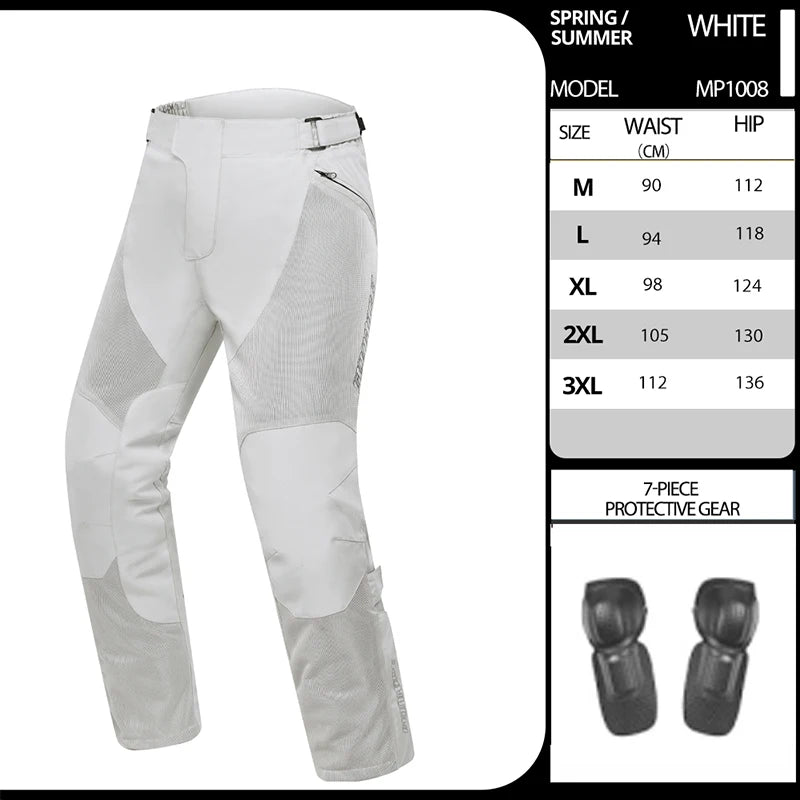 Motorcycle Jacket Anti-fall Breathable Summer Men Coat Moto Protective Gear Motorbike Riding Clothing Moto Jacket