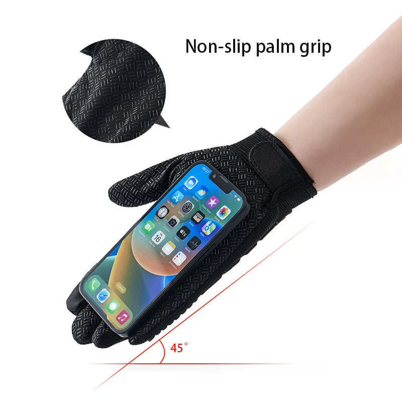 Motorcycle Riding Full Finger Tactical Gloves Outdoor Training Wear-resistant Breathable Anti Slip Protective Motorcycle Gloves