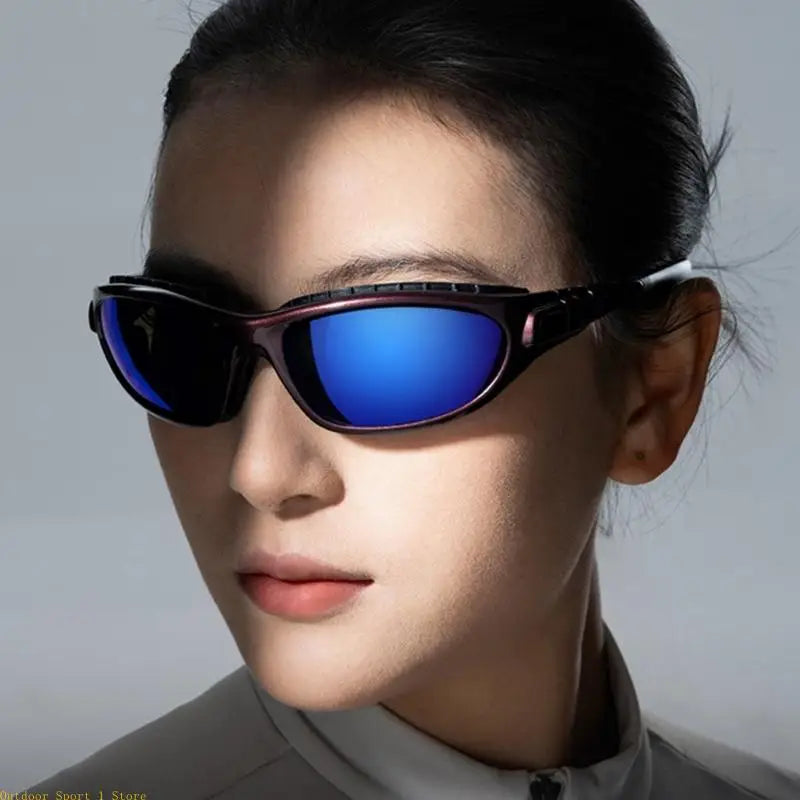 A0KA Cycling Glasses Windproof Glasses Motorcycle Glasses Sandproof Windproof Sports Helmet Glasses for Motorcycle Riding