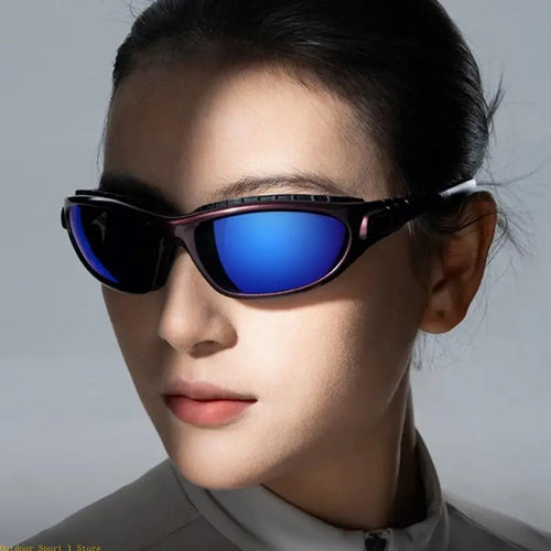 A0KA Cycling Glasses Windproof Glasses Motorcycle Glasses Sandproof Windproof Sports Helmet Glasses for Motorcycle Riding