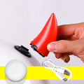 Illuminated Devil Horn for Helmet Waterproof Headwear Accessories Adhesive Car Roof Decoration Fit for Night Riding Motorcycle