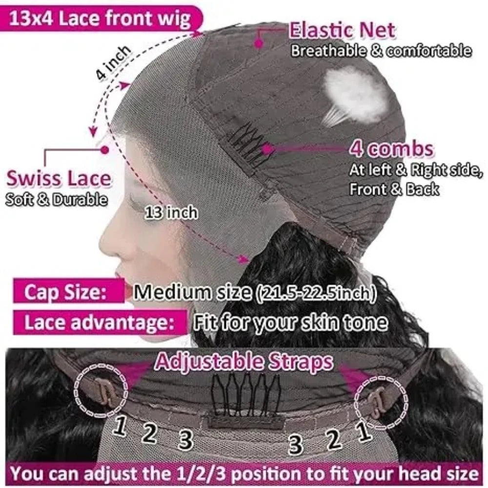 Body Wave 4/27 Color Short Bob Wig Ombre Highlight 13x4 Lace Front Wigs Brown Honey Blonde Human Hair Preplucked Bob 180 Density