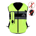 Motorcycle Jacket Motorcycle Air Bag Vest Reflective Motocross Racing Airbag Vest Moto Riding CE Protector Motorcycle Equipment