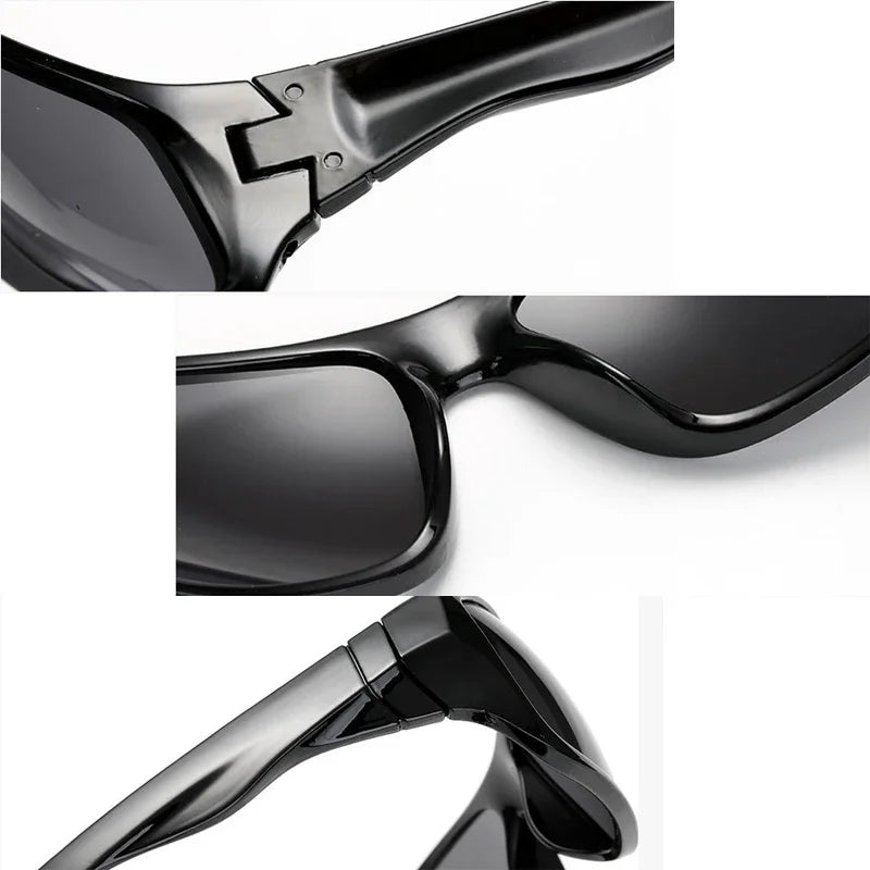 Unisex Outdoors Riding Cycling Sun Glasses Goggles Motorcycle Bicycle Car Safety Driving Night Vision Sunglasses UV Protection