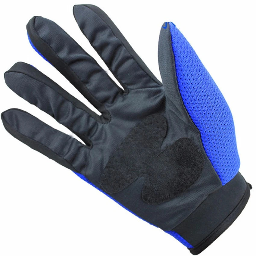 TDPRO Child Summer Winter Full Finger Motorcycle Gloves Kids 3-12 Years Old Children Moto Motocross Luvas Leather Racing Glove