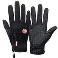 Winter Warm Cycling Gloves Bicycle Warm Touchscreen Full Finger Glove Waterproof Outdoor Bike Skiing Fishing Motorcycle Riding