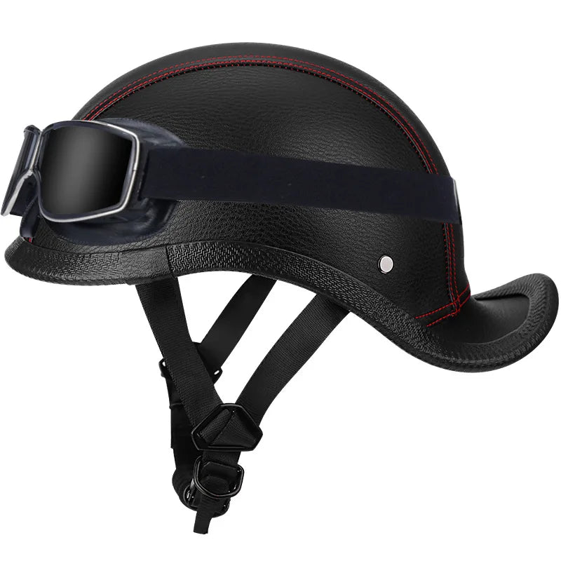 Motorcycle Helmet German Vintage Moto Helmet Retro Casco Moto Helmet Half Face Men Women capacete aberto cascos para moto